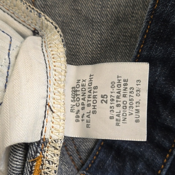 GAP Dark Wash Denim Shorts Size 25 - Picture 5 of 5